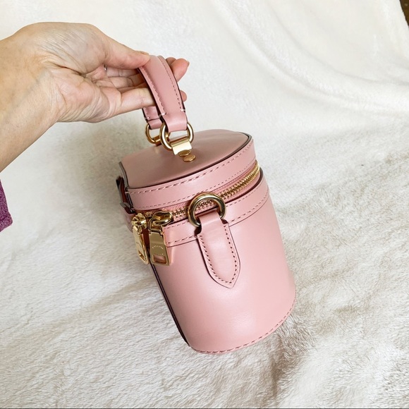 NWT Authentic Coach Runway Leather Train Bag Pink - Picture 4 of 8